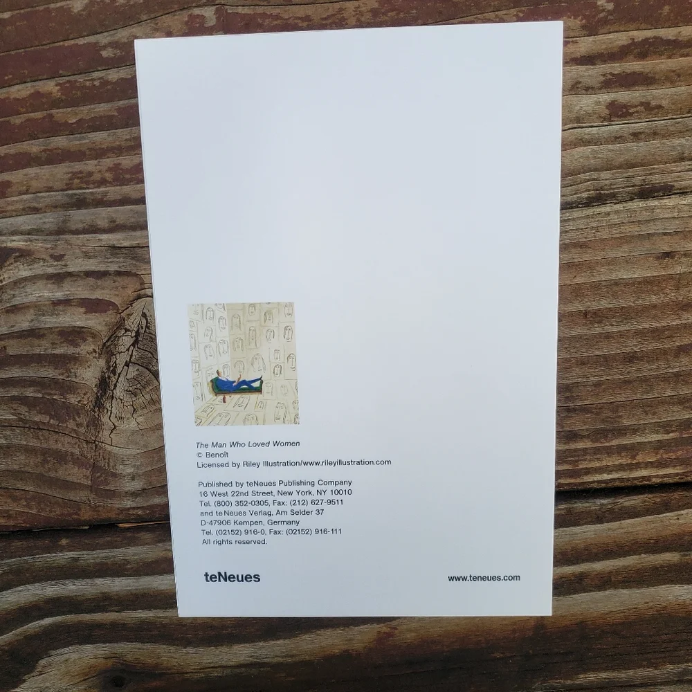 BENOIT A Novel Idea- (5) Different Paper Cards and Envelops Set